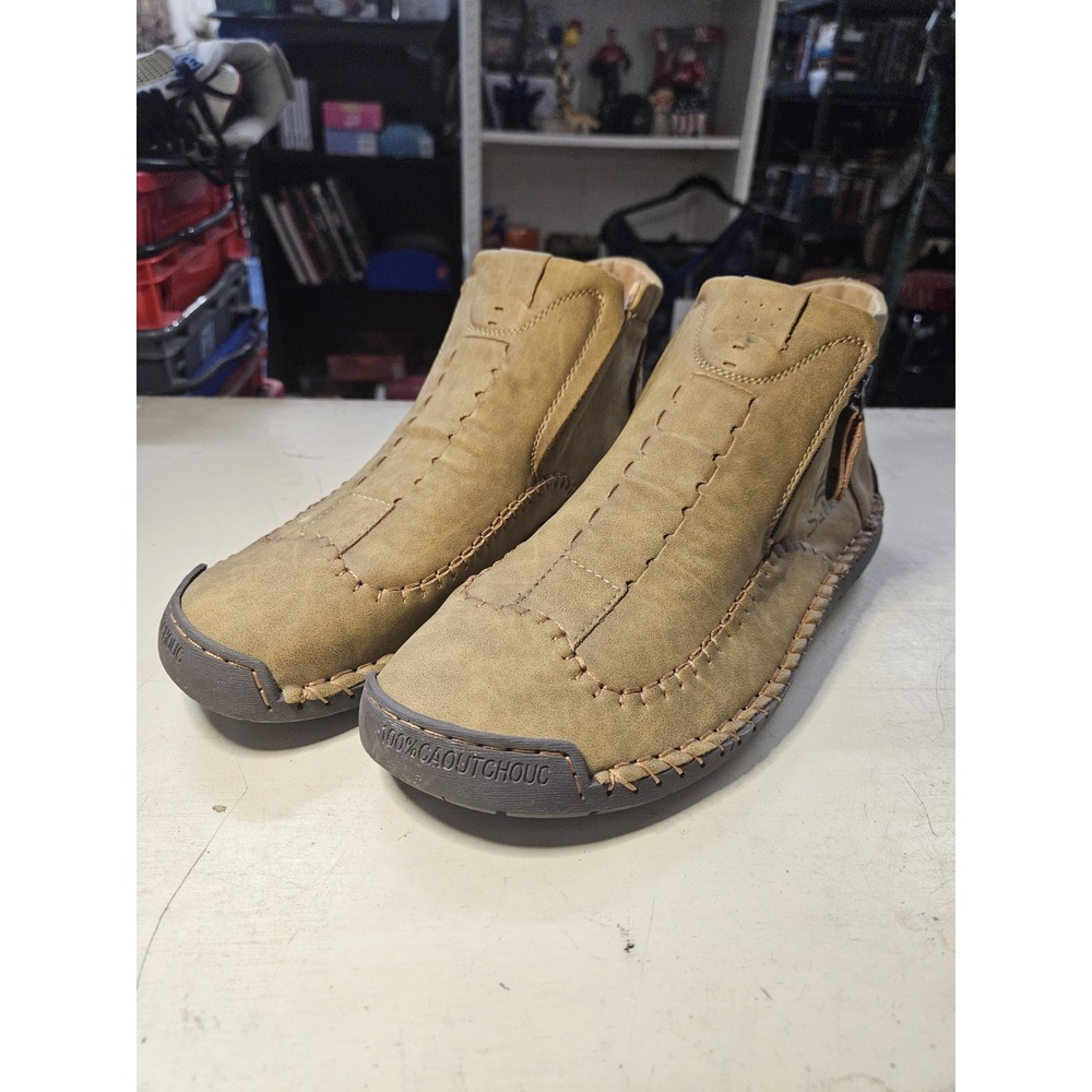 Men's Salkin Ankle Auburn Boots EU Sz 47 US Sz 13 Model 2109